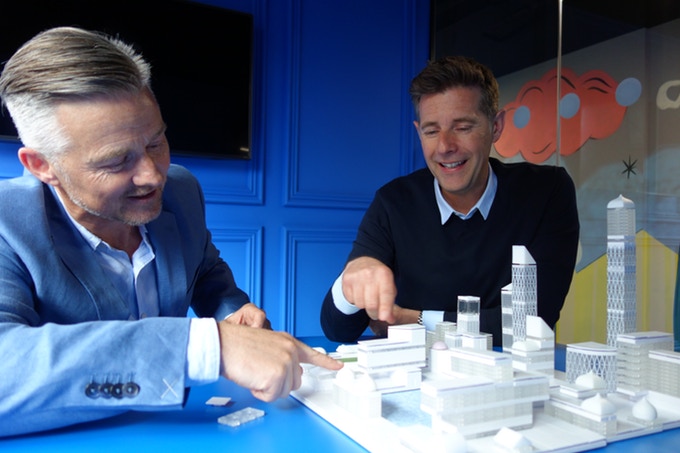 Ireland's favorite Architect and star of the hit RTÉ TV series 'Room To Improve', Dermot Bannon, discussing piazzas and vistas with Arckit founder Damien Murtagh