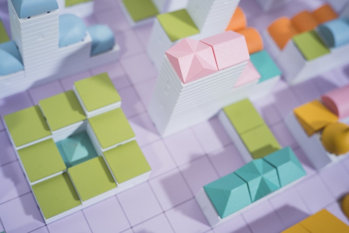 Colourful components from the Cityscape range